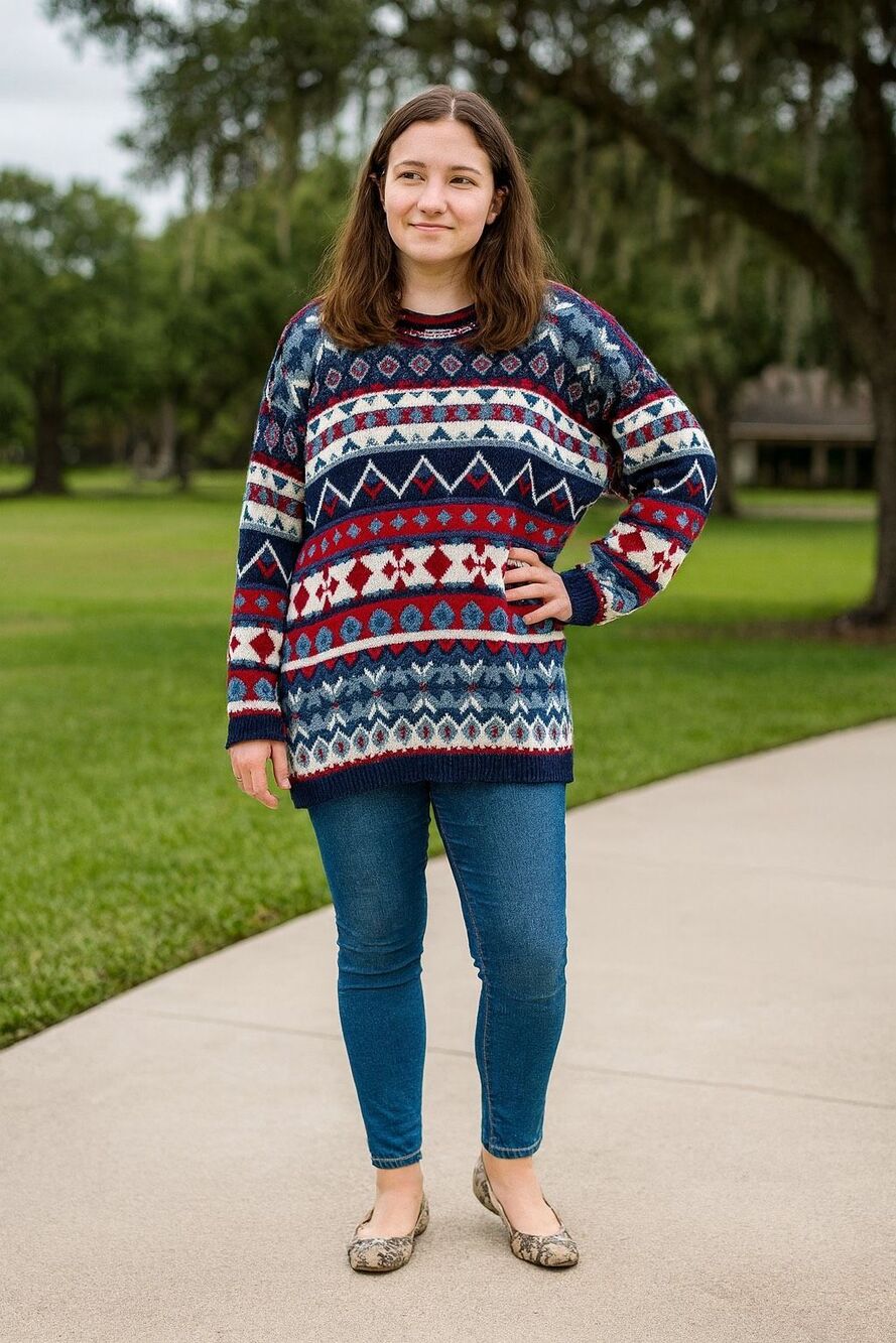 Vintage Two Twenty size XL made in USA sweater